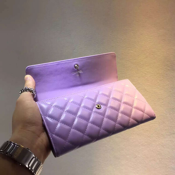 2015春夏新作 シャネルスーパーコピー《少数入荷 美グラデ》 Zip Wallet